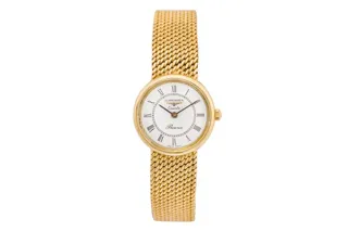 Longines Présence 25.191.823 Yellow gold White