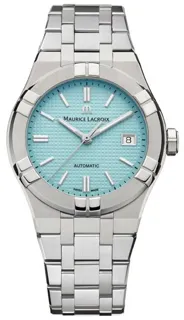 Maurice Lacroix Aikon Automatic AI6007-SS00F-431-C 39mm Stainless steel Turquoise