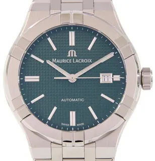 Maurice Lacroix Aikon Automatic AI6008-SS002-630-1 Stainless steel Green