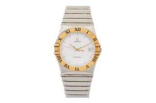 Omega Constellation 396.1070/1080 32mm 18k Gold and Stainless steel White