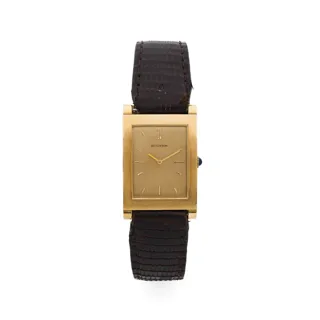 Boucheron 35mm 18k yellow gold Champagne