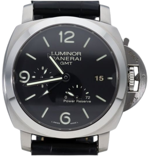 Panerai Luminor 1950 3 Days GMT 44mm Stainless steel Black