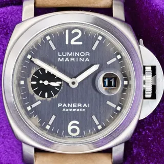 Panerai Luminor Marina Pam 91 44mm Titanium Gray