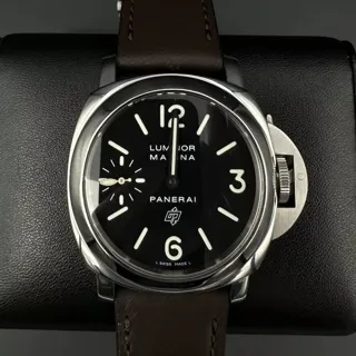 Panerai Luminor PAM 00001 44mm Stainless steel Black