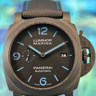 Panerai Luminor 1661 44mm Carbotech$Titanium Black