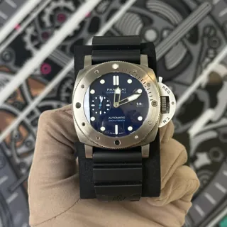 Panerai Submersible PAM 00692 47mm BMG-Tech$Titanium Blue