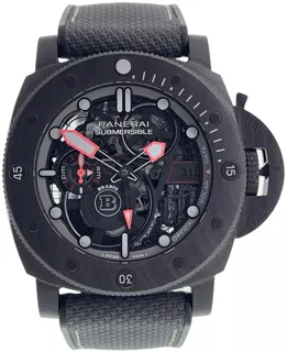 Panerai Submersible PAM 01240 47mm Carbon fiber Black