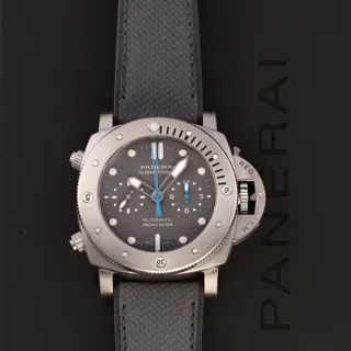 Panerai Submersible PAM01207 47mm Titanium Black