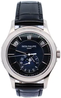 Patek Philippe Annual Calendar 5205G-013 40mm White gold Blue