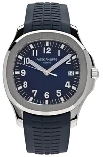 Patek Philippe Aquanaut 5168G-001 42mm White gold Blue