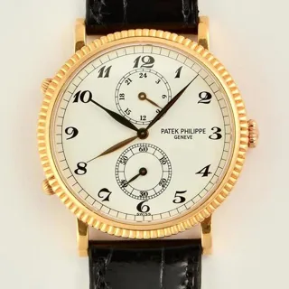 Patek Philippe Travel Time 5034R-001 34mm Rose gold White