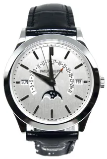 Patek Philippe Perpetual Calendar 5496P-001 39.5mm Platinum Silver