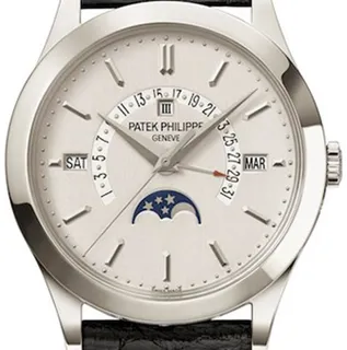 Patek Philippe Perpetual Calendar 5496P-001 39.5mm Platinum Silver