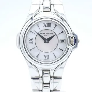 Patek Philippe Sculpture 4891/1A Stainless steel White