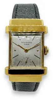 Patek Philippe Top Hat 1450 25mm Yellow gold Silver