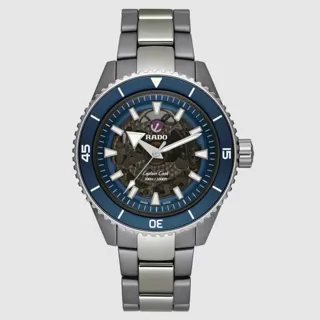 Rado Captain Cook R32128202 43mm Ceramic and Titanium and Stainless steel Blue