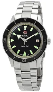 Rado Captain Cook R32500153 Stainless steel Black