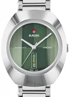 Rado Diastar R12160303 38mm Stainless steel Green