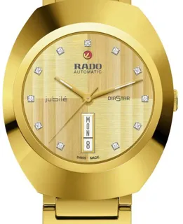 Rado Original R12161733 38mm Stainless steel Golden