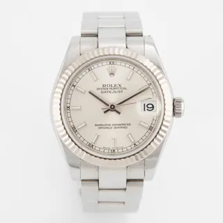 Rolex Datejust 31 178274 White gold and Stainless steel