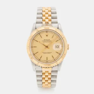 Rolex Datejust Turn-O-Graph 16263 36mm Stainless steel and gold