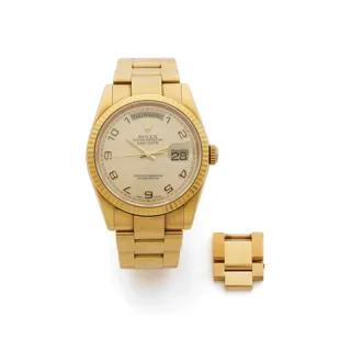 Rolex Day-Date 36 118238 Yellow gold Champagne