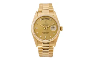 Rolex Day-Date 36 18038 36mm Yellow gold Champagne