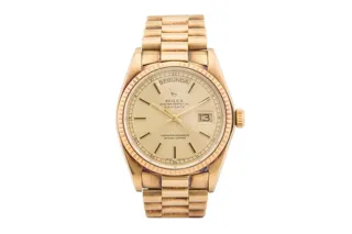 Rolex Day-Date 36 18038 36mm Yellow gold Champagne