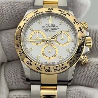 Rolex Daytona 116503-0001 Yellow gold and Stainless steel White