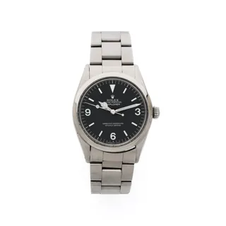 Rolex Explorer 1016 36mm Stainless steel Black