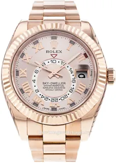 Rolex Sky-Dweller 326935-0004 42mm Rose gold Pink