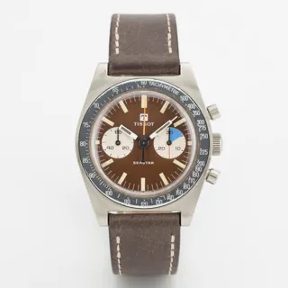 Tissot Seastar 36mm Stainless steel Brown