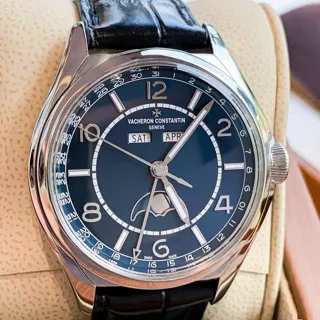 Vacheron Constantin Fiftysix 4000E/000A-B548 40mm Stainless steel Blue