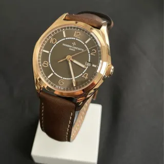 Vacheron Constantin Fiftysix 4600E/000R-B576 40mm Rose gold Brown