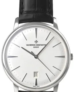 Vacheron Constantin Patrimony 85180/000G-9230 40mm White gold Silver