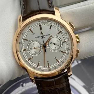 Vacheron Constantin Traditionnelle 47192/000R-9352 42mm Rose gold Silver