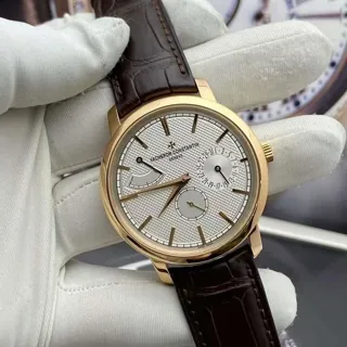 Vacheron Constantin Traditionnelle 83020/000R-9909 40mm Rose gold Silver