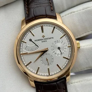 Vacheron Constantin Traditionnelle 83020/000R-9909 40mm Rose gold Silver