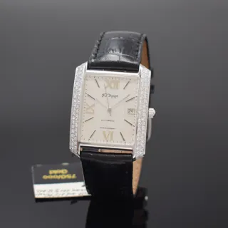 H. F. Bauer 18k white gold and Diamond Silver