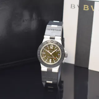 Bulgari AL 32 TA 32mm Aluminium Black