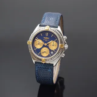 Breitling Windrider B55047 36mm Stainless steel and gold Blue