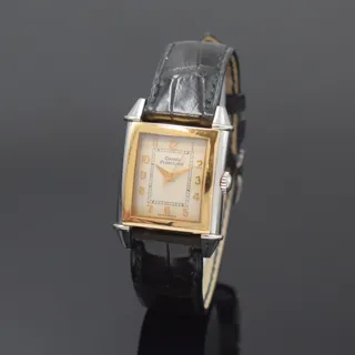 Girard-Perregaux 2591 33mm Stainless steel and gold Silver