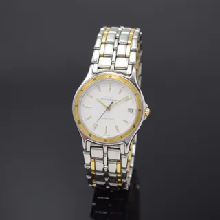 Jaeger-LeCoultre Heraion 114.5.89 35mm Yellow gold and Stainless steel White