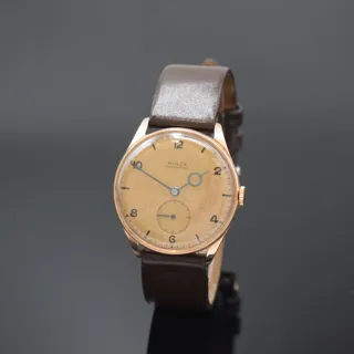 Rolex 4037 14k rose gold Pink