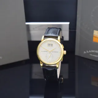 A. Lange & Söhne Langematik 105.021 Yellow gold Silver