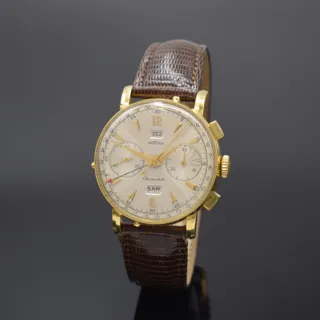 Angelus Chronodato 18k yellow gold