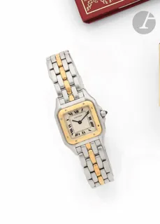 Cartier Panthère 66921 30mm Stainless steel and 18k yellow gold Silver