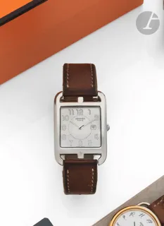 Hermès Cape Cod CC2.710 Stainless steel White