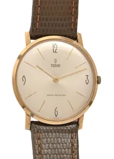 Tudor Slimline 27791 32mm 9ct Gold