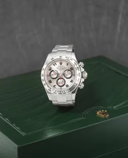 Rolex Daytona 116509 White gold Silver